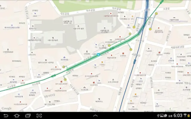 Korea Subway android App screenshot 2